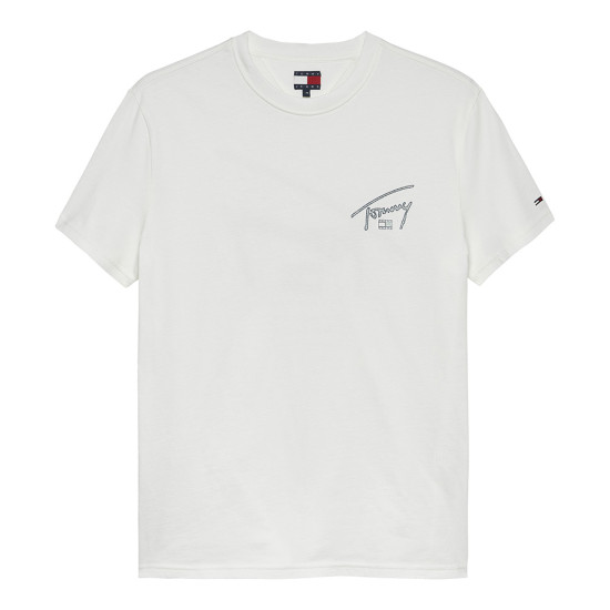 Tommy Hilfiger Ανδρική κοντομάνικη μπλούζα Signature Back Logo Crew Neck T-Shirt